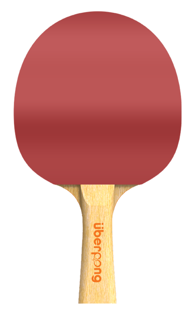 Custom Ping Pong Paddle - Personalized and Engraved - Side B View