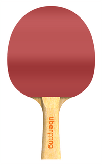 Thumbnail for Custom Ping Pong Paddle - Personalized and Engraved - Side B View