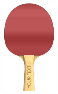 Thumbnail for Custom Ping Pong Paddle - Personalized and Engraved - Side B View