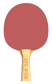 Thumbnail for Custom Ping Pong Paddle - Personalized and Engraved - Side B View